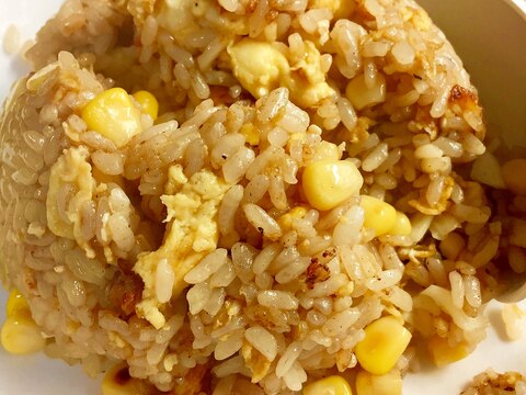 ⭐今日の晩御飯-「アジアン•ガーリックライス」